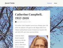 Tablet Screenshot of jasonclarke.org